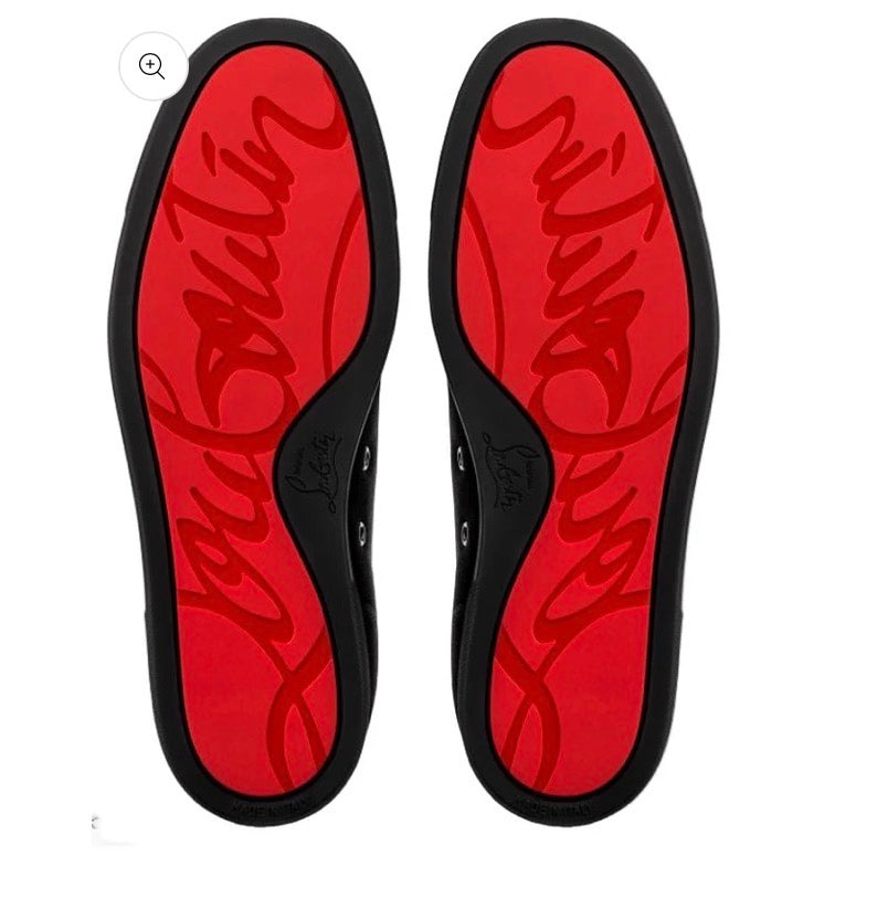 Louis Junior Spikes Sneaker Christian Louboutin