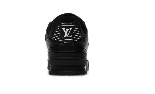 Louis Vuitton Trainer Black con monograma en relieve