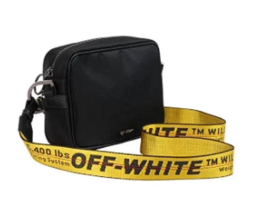 BOLSA OFF-WHITE BLACK