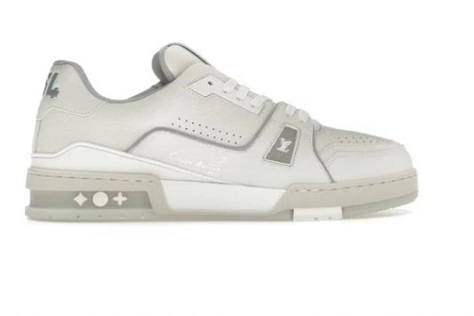 Louis Vuitton Zapatillas Blanco Gris Signature