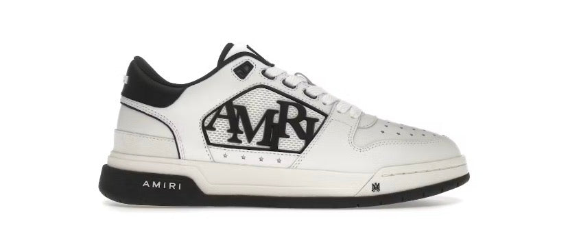 AMIRI Clásico Bajo Blanco Negro