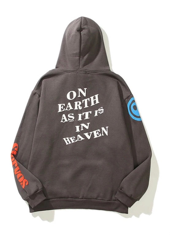 HODDIE Kanye West X Cactus Plant Flea Market "On Earth As It Is In Heaven