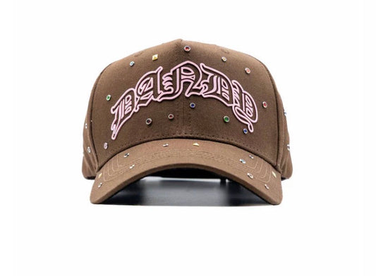 GORRA DANDY HATS "️10 YEARS ANIVERSARY” PINK BROWN