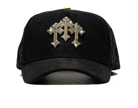 GORRA EL BARBAS HATS CHROME I GOLD EDITION (24K GOLD PLATED)