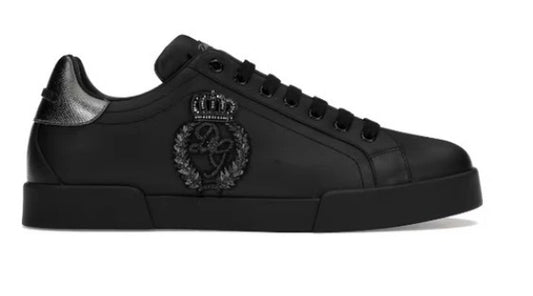 Dolce & Gabbana Portofino Crown patch black