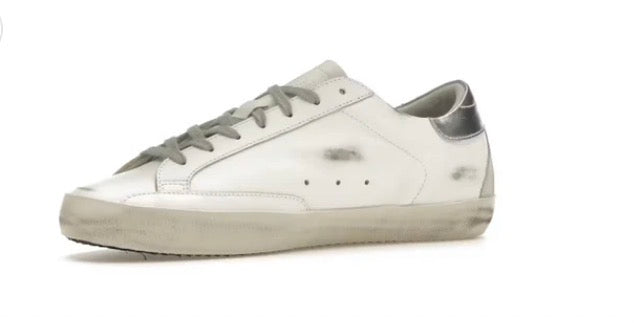 Ganso de Oro Super-Star Blanco Plateado