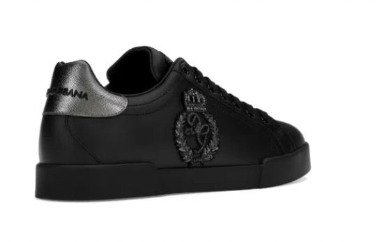 Dolce & Gabbana Portofino Crown patch black