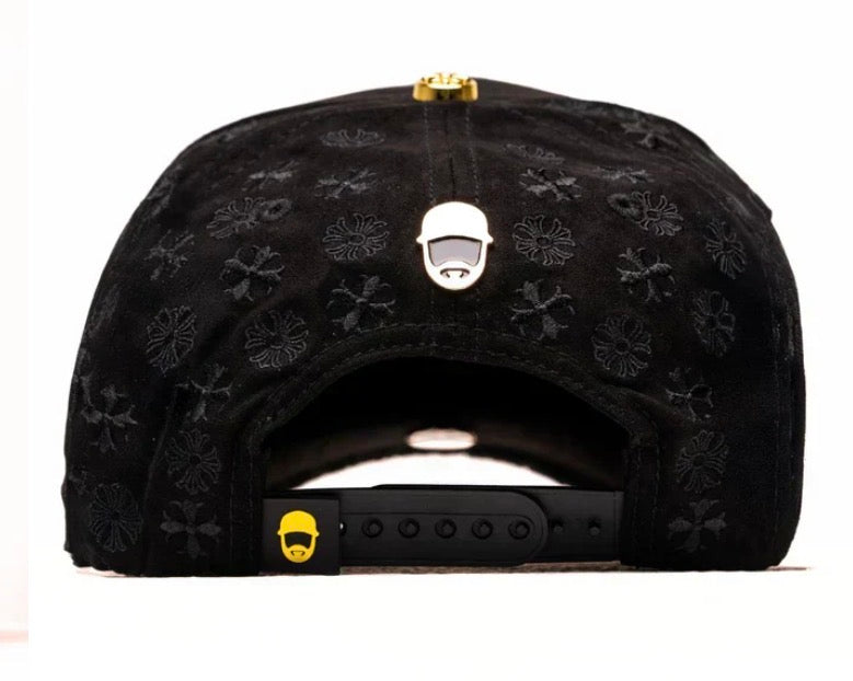 GORRA EL BARBAS HATS CHROME I GOLD EDITION (24K GOLD PLATED)