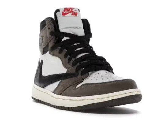 Jordan 1 Retro High OG SP Travis Scott en marrón moca