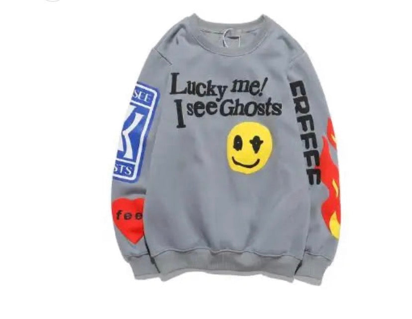 HOODIE LUCKY I SEE GHOSTS