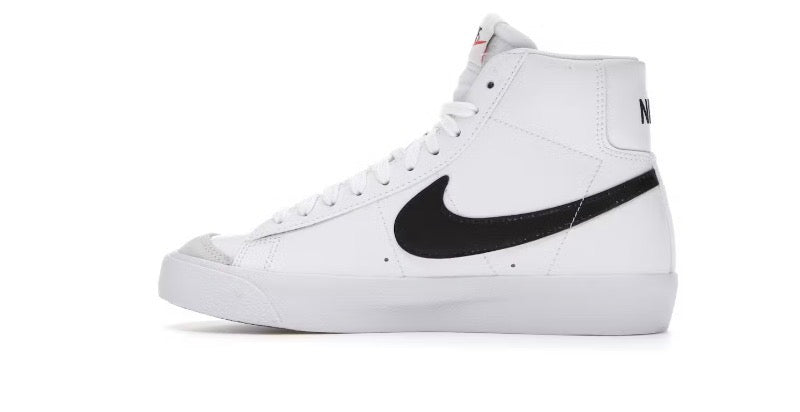 Nike Blazer Mid 77 Blanco Negro (para escolares)