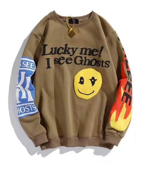 HOODIE LUCKY I SEE GHOSTS